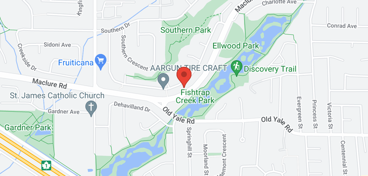 map of 2900 CROSSLEY DRIVE